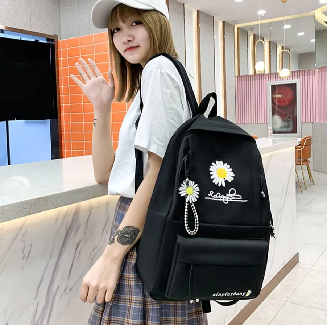 4 pcs backpack for male female