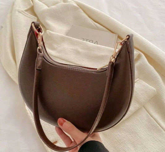 Leather Underarm Shoulder Bag